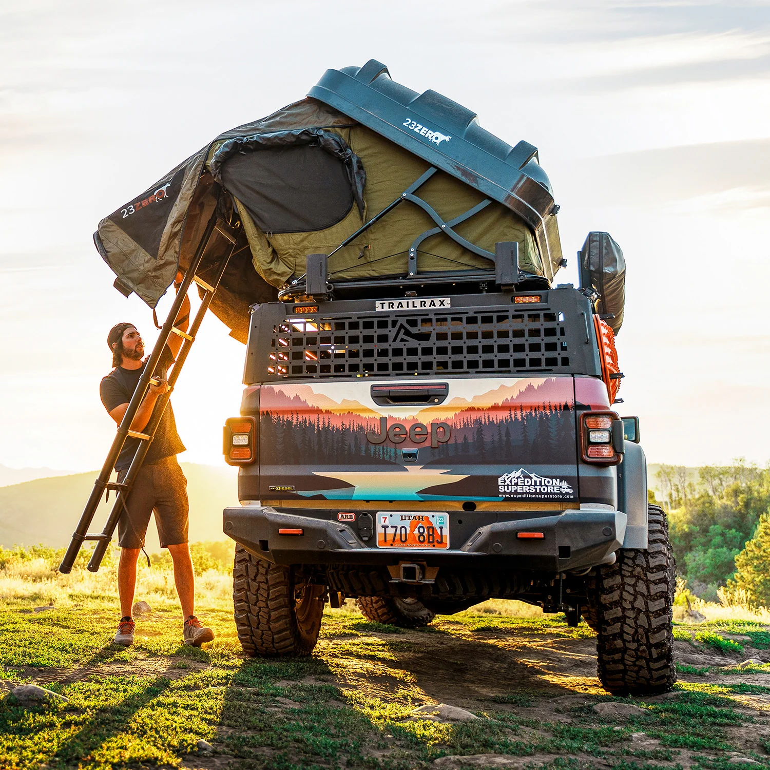 23Zero Armadillo X Rooftop Tent - Image 9
