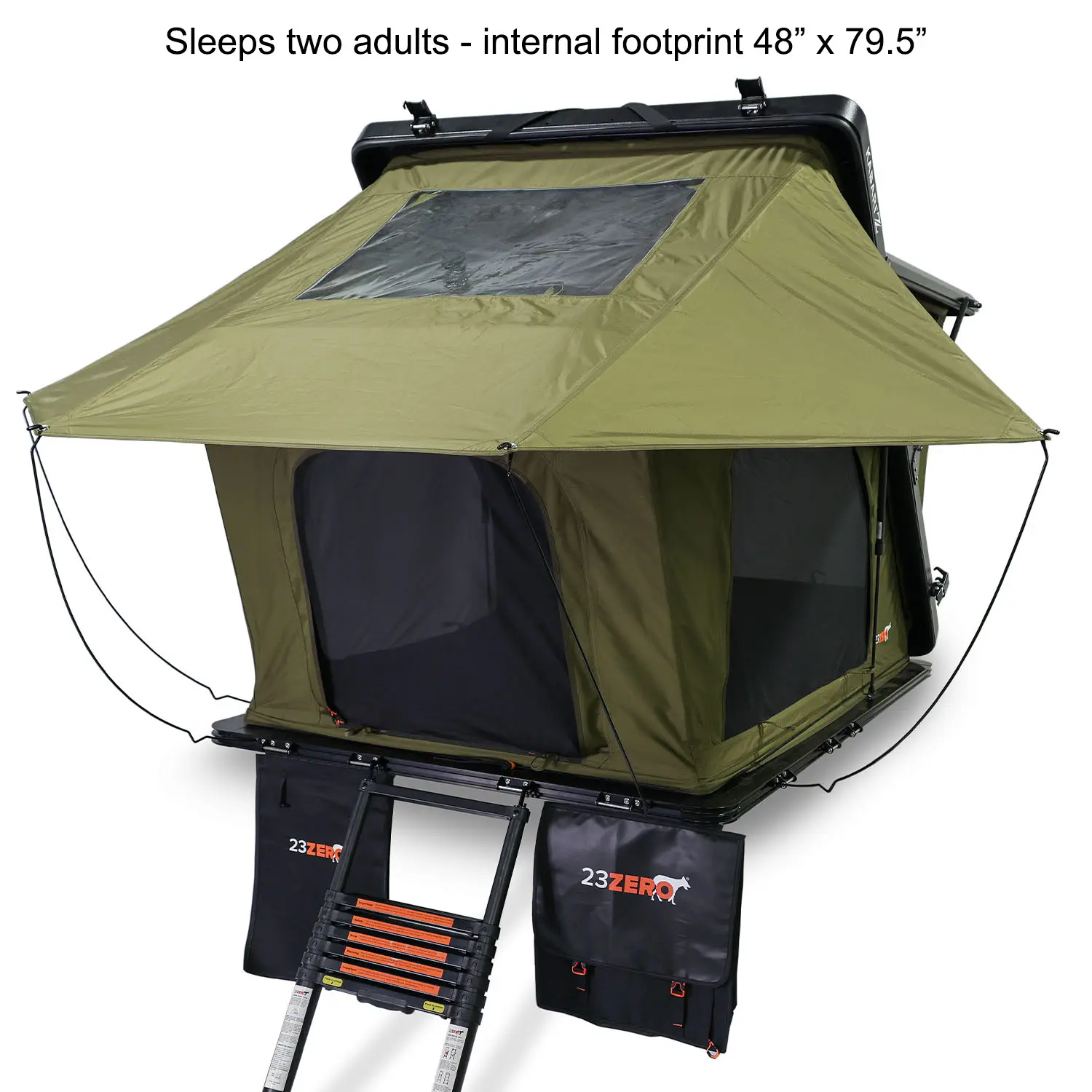 23Zero Kabari Clamshell Rooftop Tent - Image 16