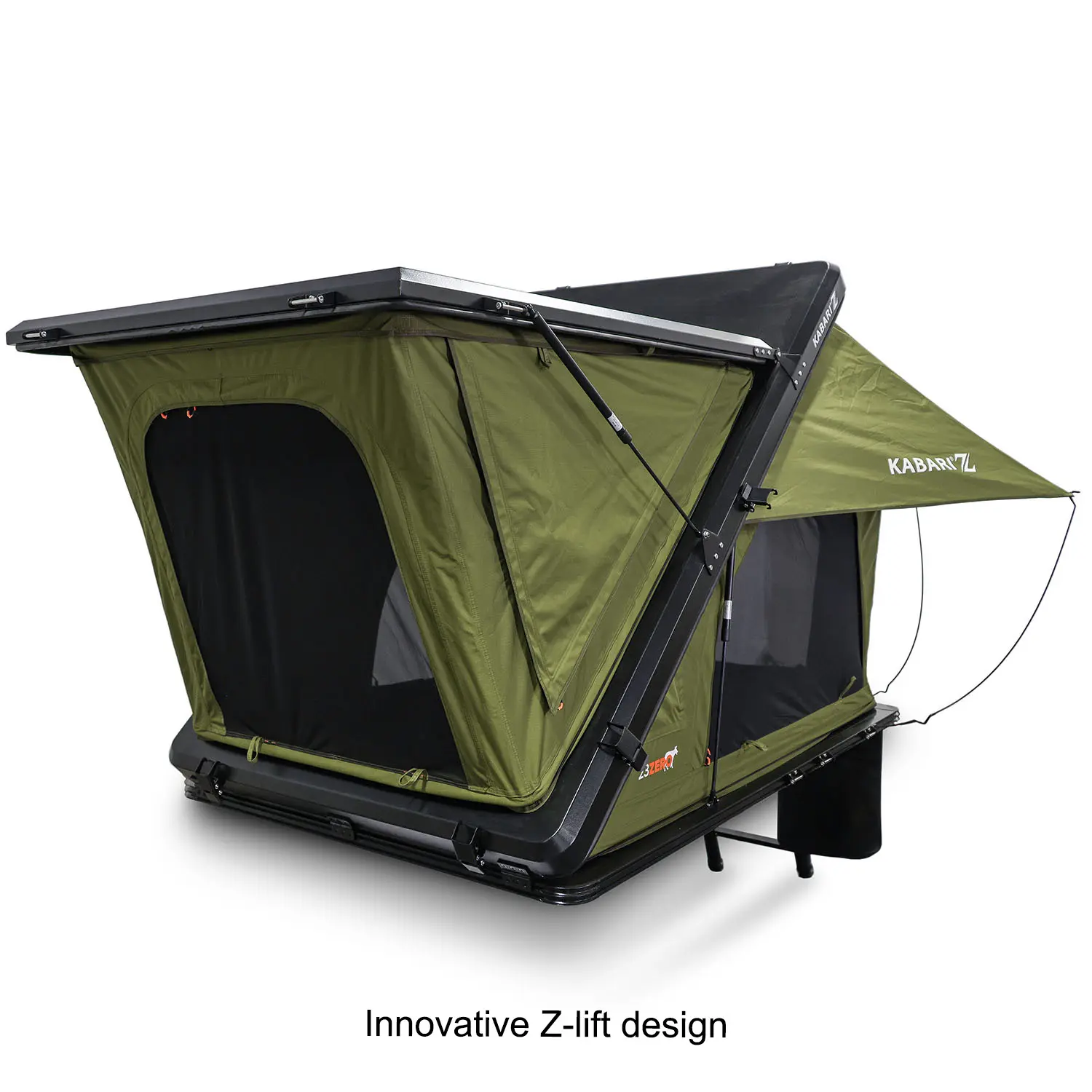 23Zero Kabari Clamshell Rooftop Tent - Image 18