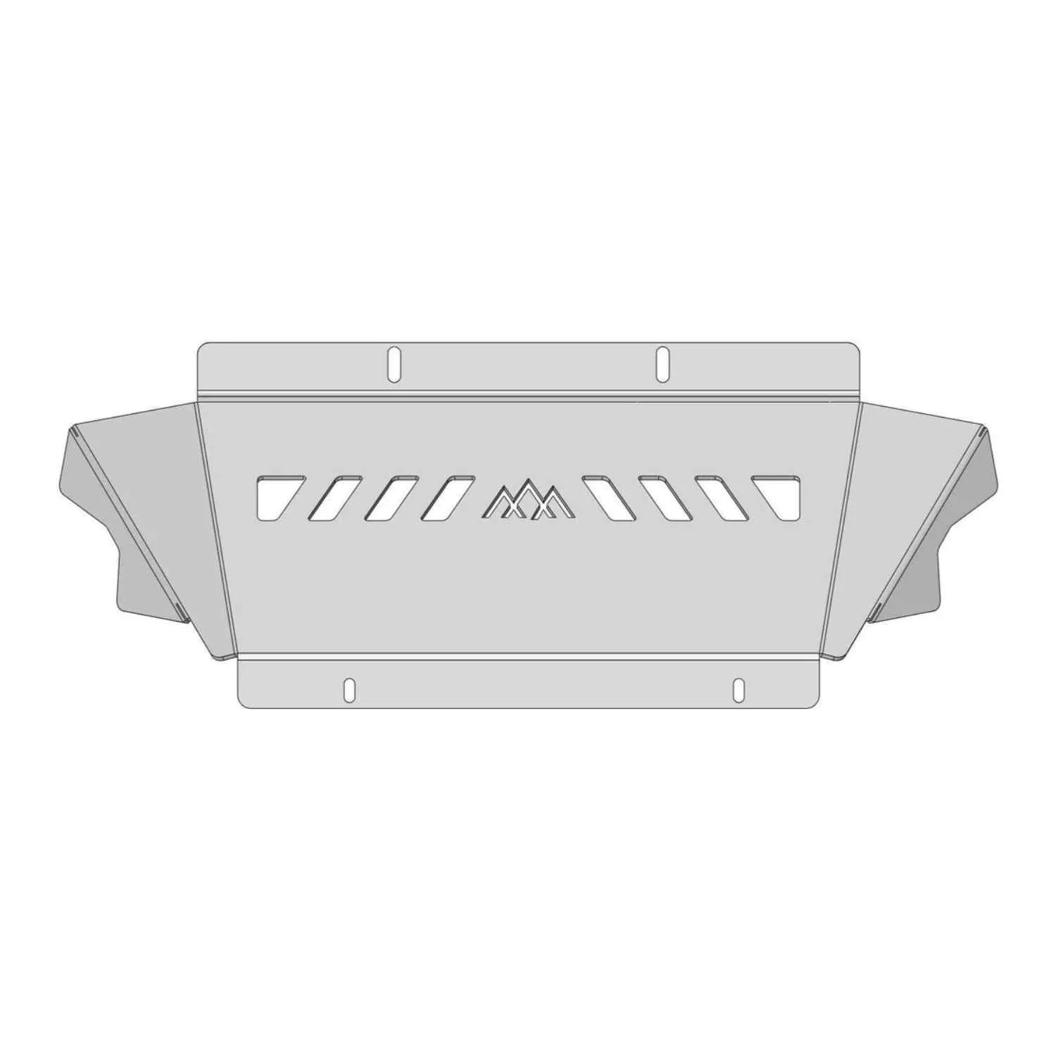 Backwoods Adventure Mods 4Runner 2010-2024 Aluminum Connector Skid Plate - Image 3