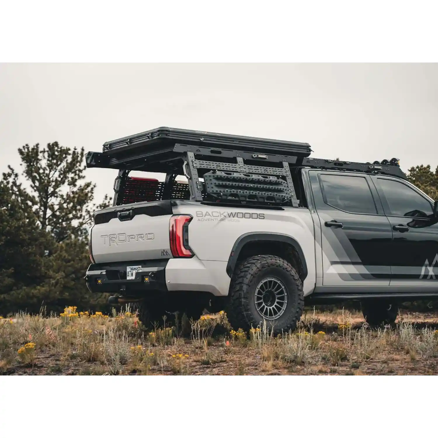 Backwoods 3rd Gen Tundra DRIFTR Bed Rack - Full Height (2022+) - Image 5