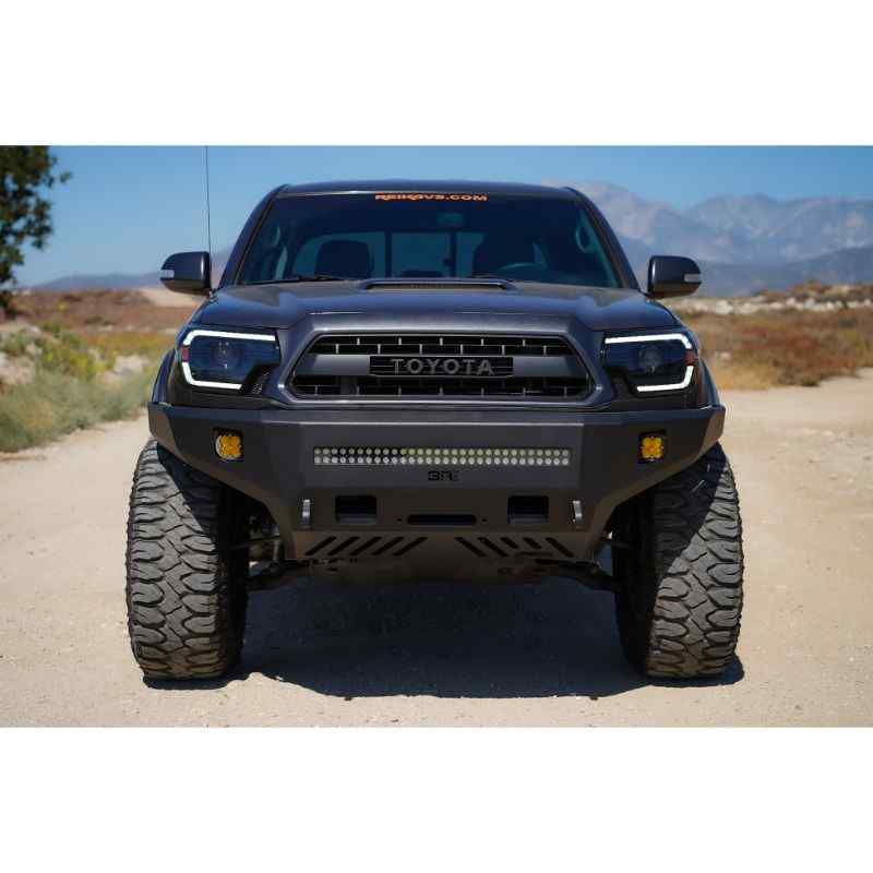 Body Armor 2005-2015 Toyota Tacoma Pro Series Front Winch Bumper - Image 4
