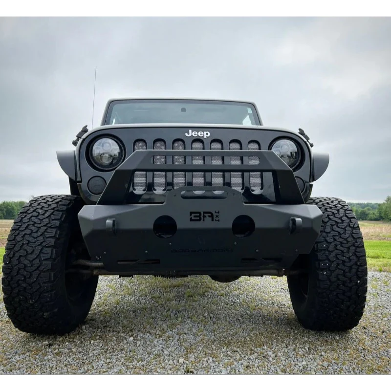 Body Armor 2007-2023 Jeep Wrangler Jk/Jl And Gladiator Jt Orion Stubby Front Bumper (Excl 4Xe) - Image 4