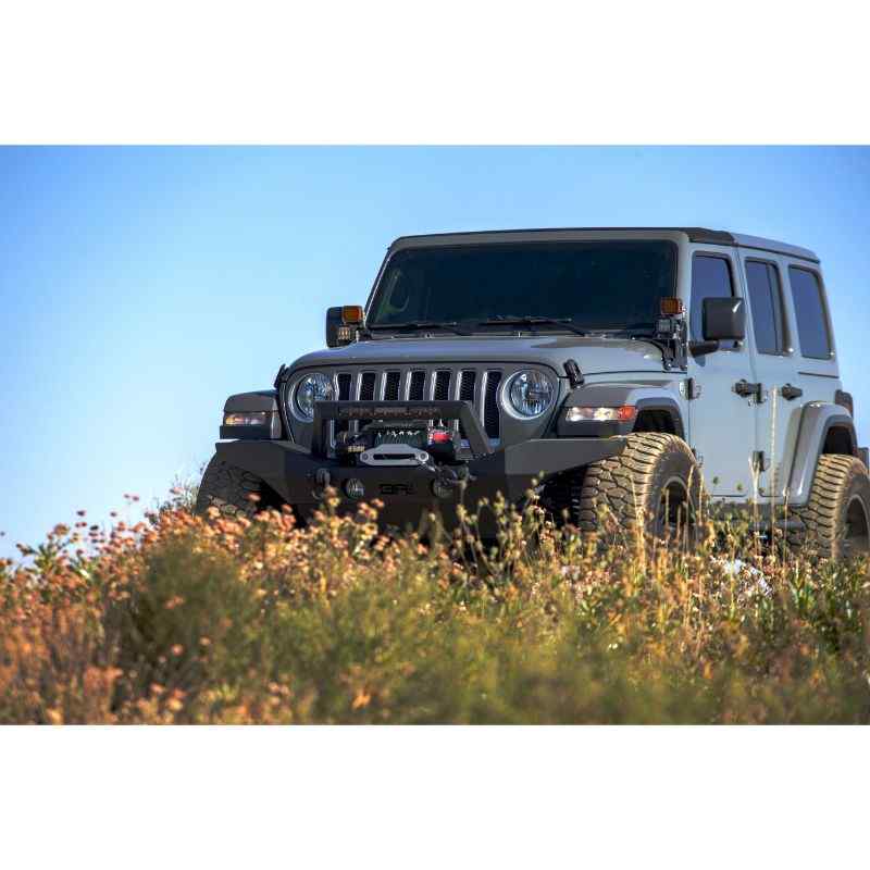 Body Armor 2007-2023 Jeep Wrangler Jk/Jl & Gladiator Jt Full-Width Front Bumper - Image 5