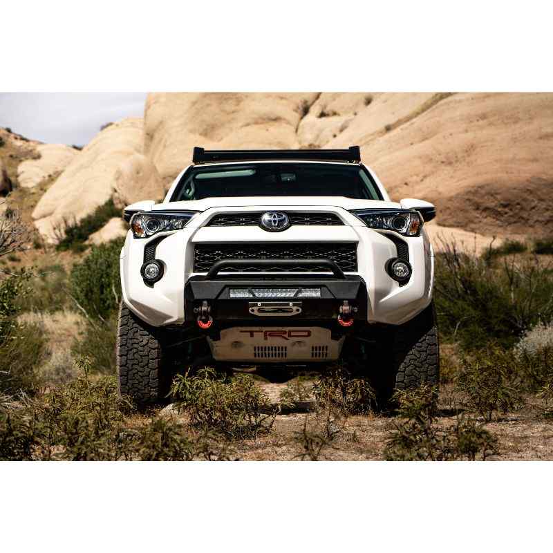 Body Armor 2014-2023 Toyota 4 Runner Hiline Front Winch Bumper - Image 6