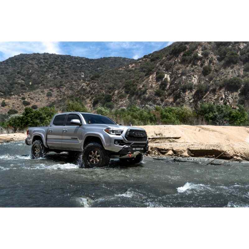 Body Armor 2016-2023 Toyota Tacoma Hiline Front Winch Bumper - Image 6