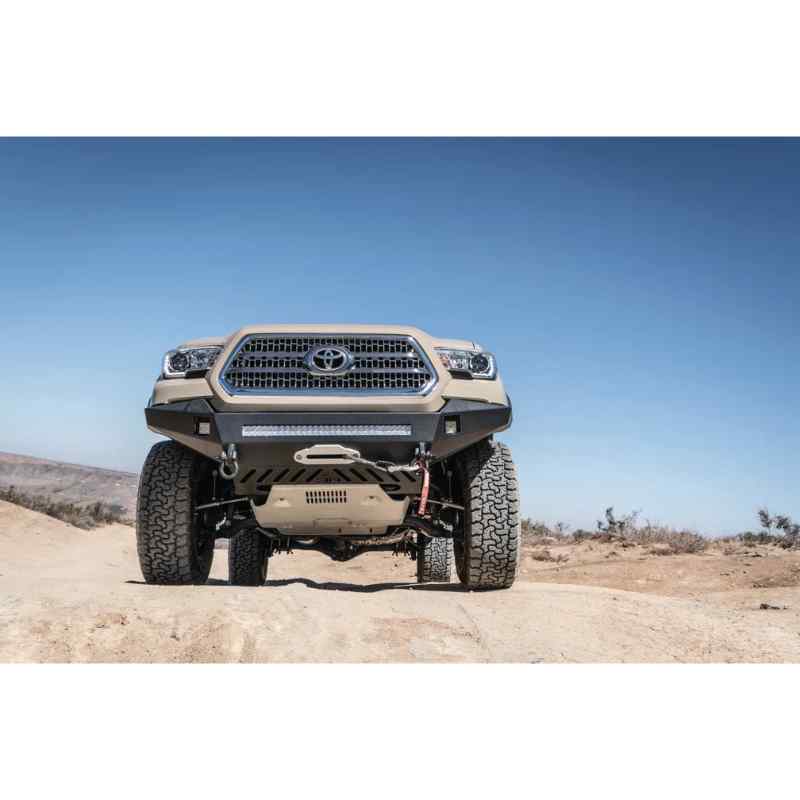 Body Armor 2016-2023 Toyota Tacoma Pro Series Front Winch Bumper - Image 4