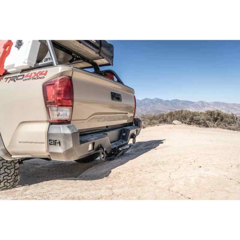 Body Armor 2016-2023 Toyota Tacoma Pro Series Rear Bumper - Image 5