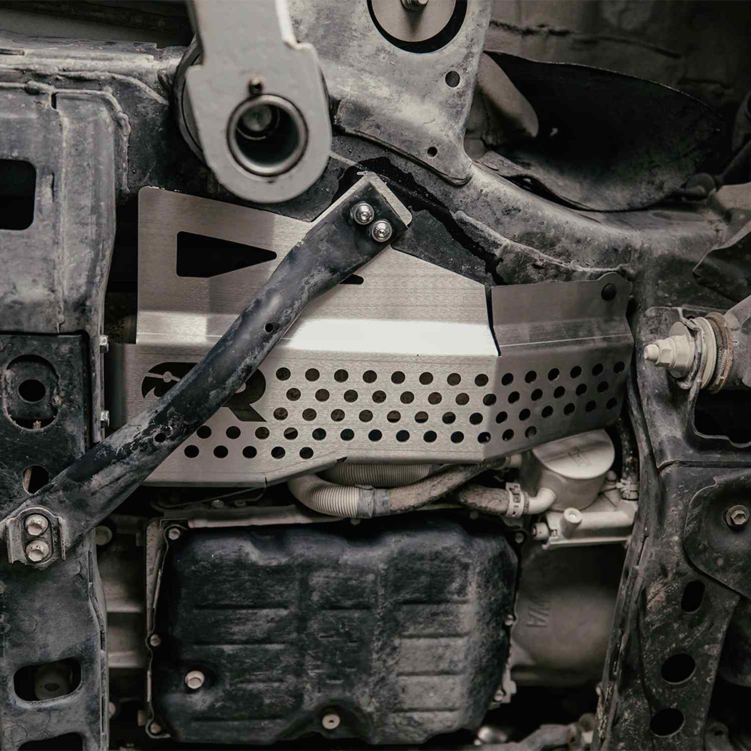 Cali Raised LED Catalytic Converter Shield for Tacoma (2016-2023) - Image 6