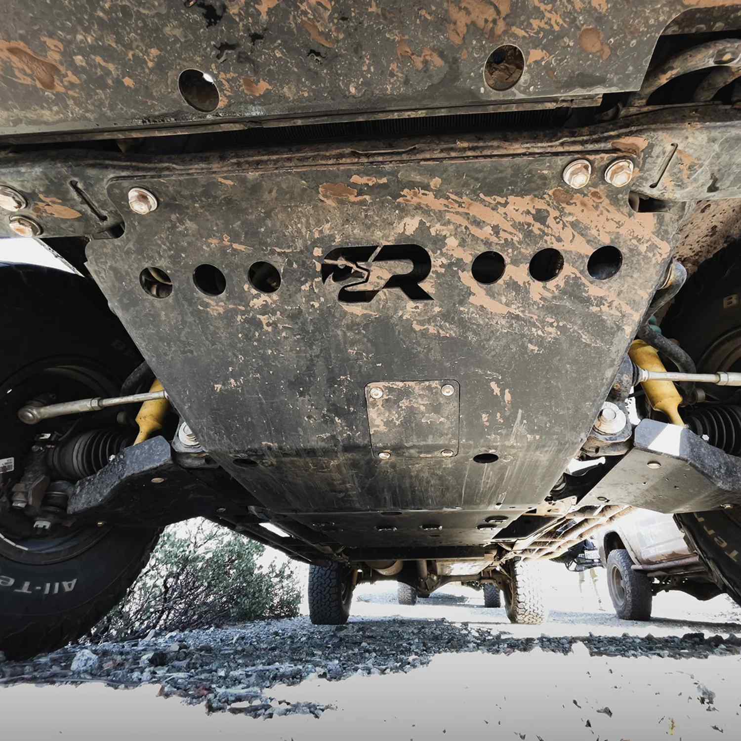 Cali Raised LED Front Skid Plate for Tacoma 2005+ - Image 3