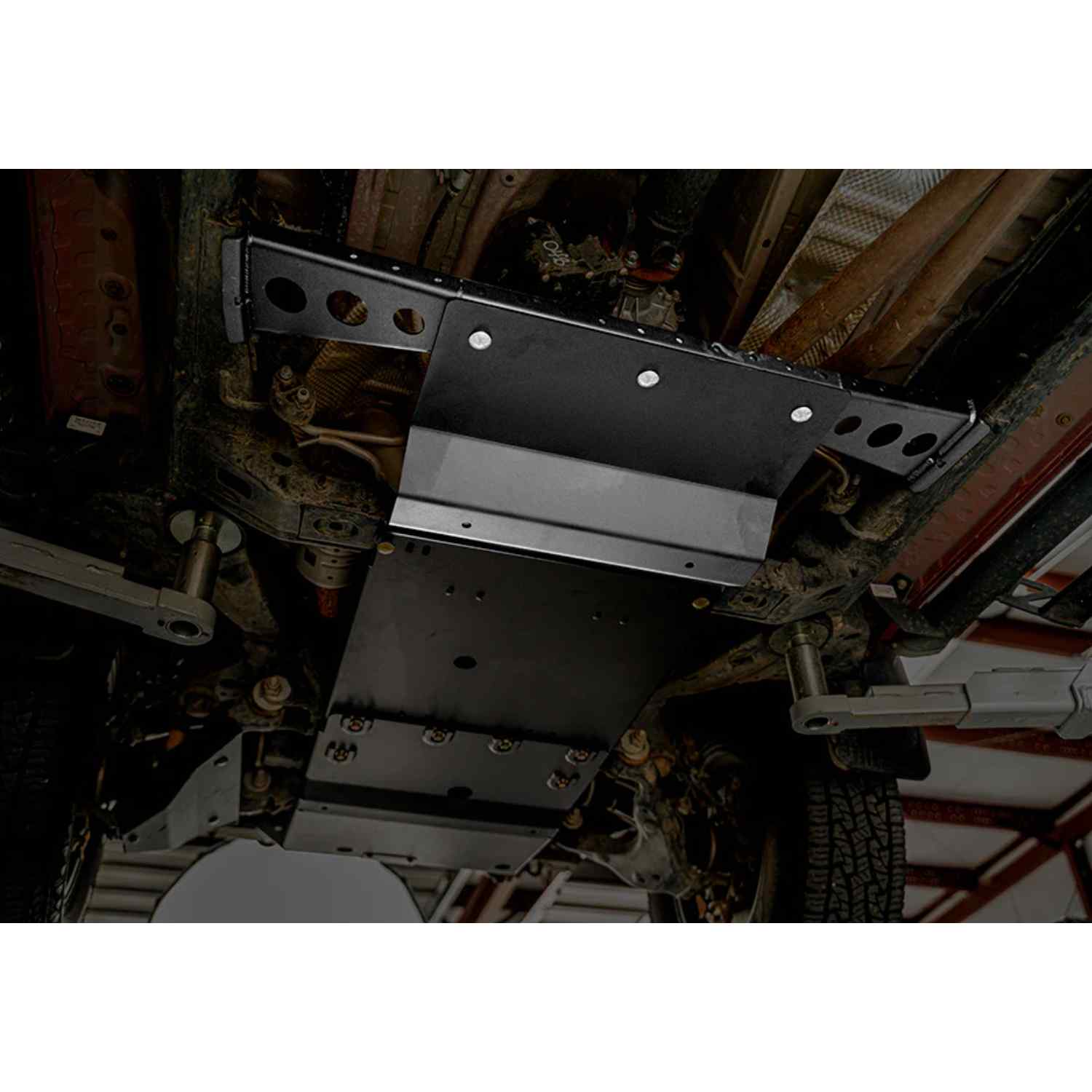 Cali Raised LED Transfer Case Skid Plate For Tacoma (2016-2023) - Image 3