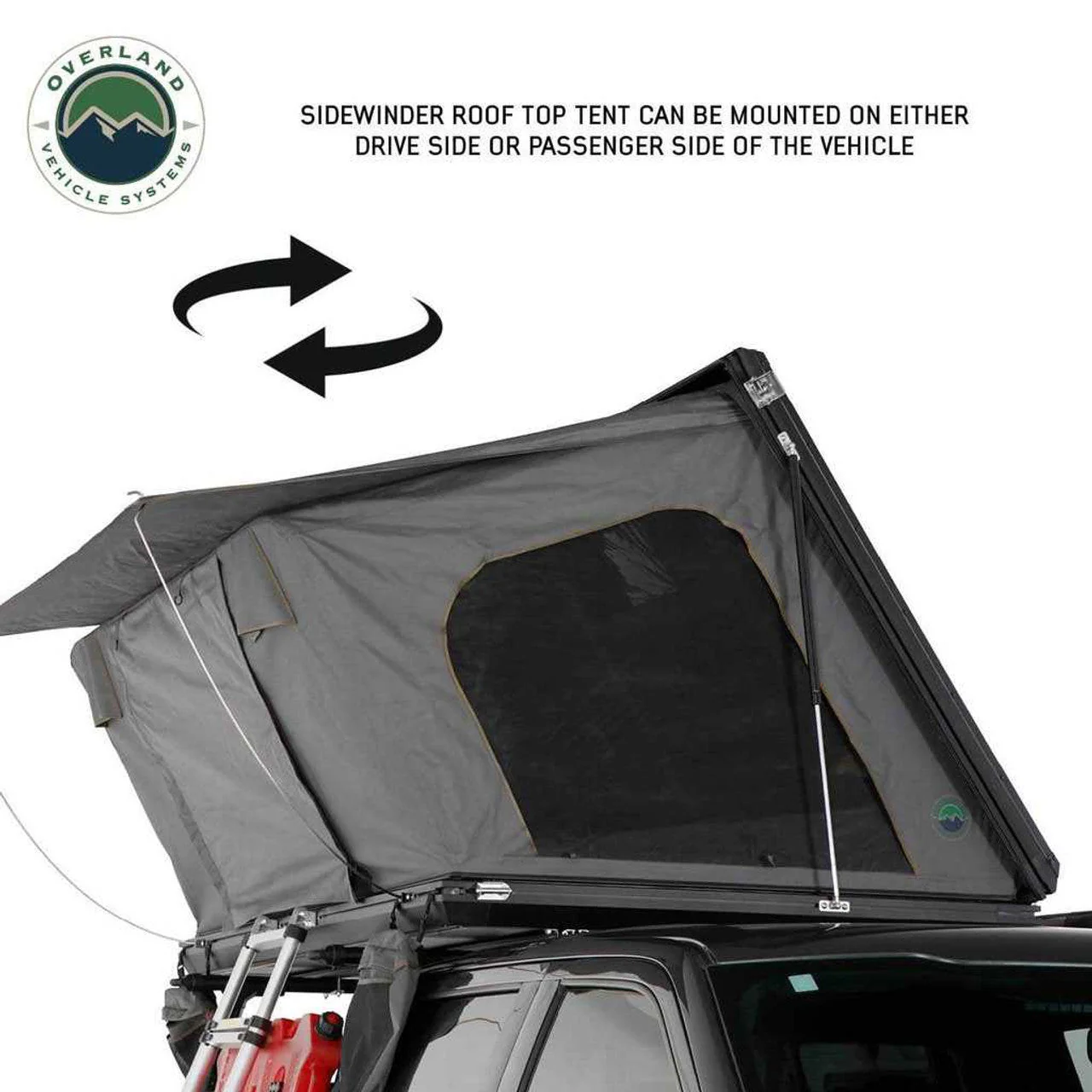 Overland Vehicle Systems Sidewinder Aluminum Side Opening Roof Top Tent - Image 5