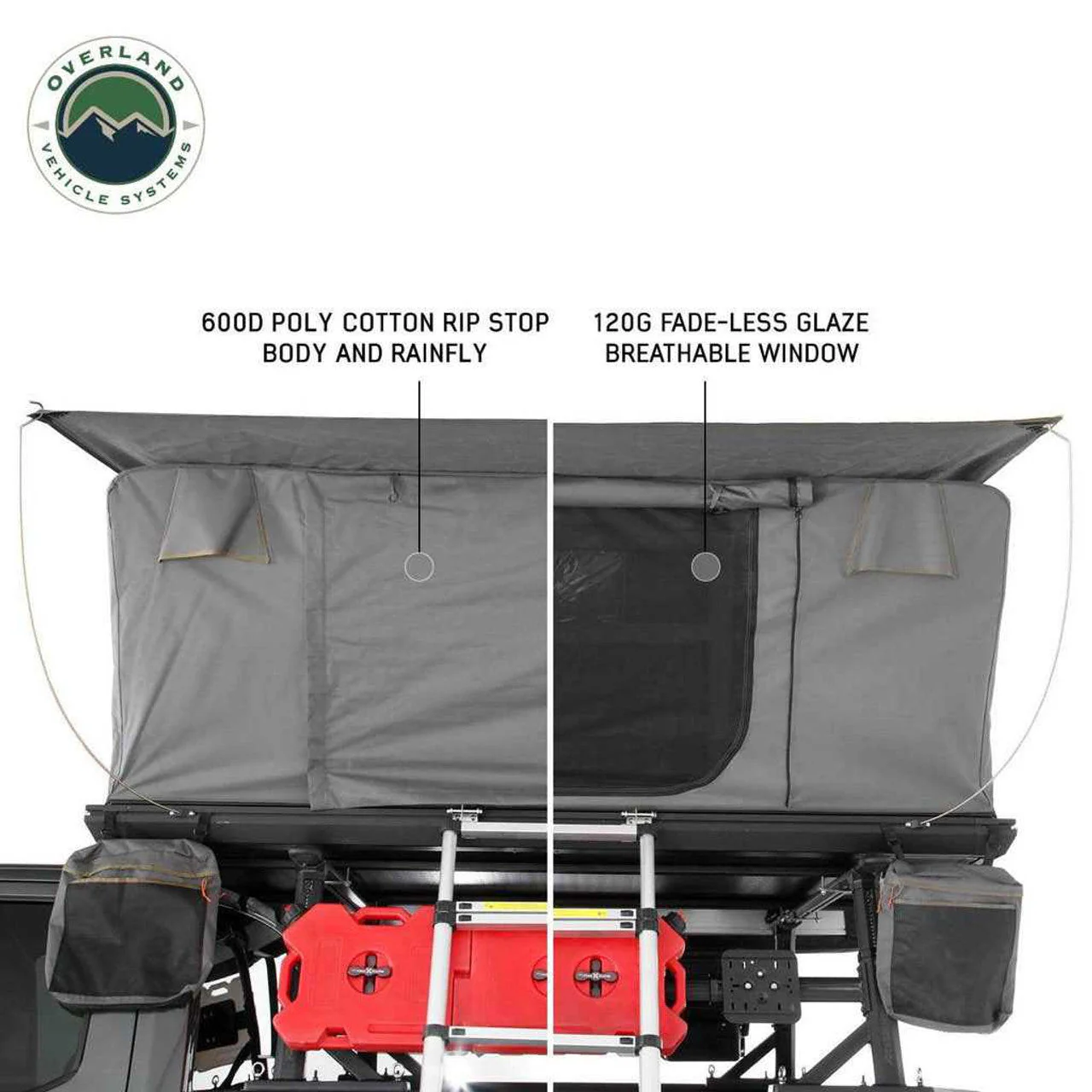 Overland Vehicle Systems Sidewinder Aluminum Side Opening Roof Top Tent - Image 6