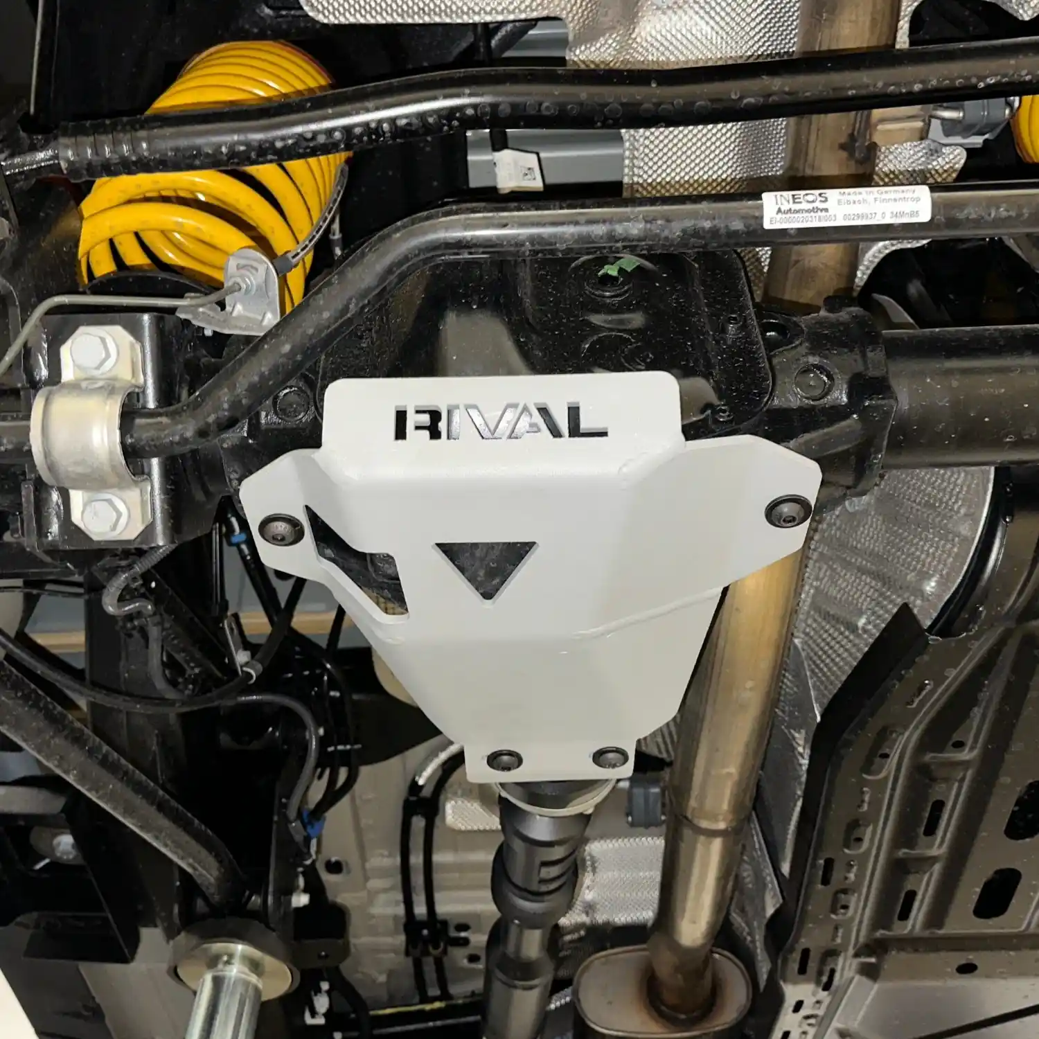 RIVAL Aluminum Rear Differential Skid Plate Ineos Grenadier & Quartermaster - Image 3