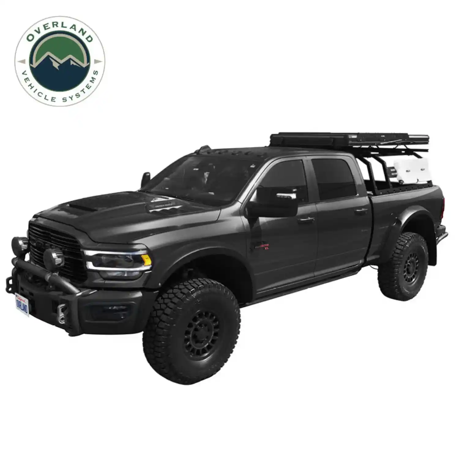 Overland Vehicle Systems Discovery Bed Rack - Mid Size Truck Short Bed - Image 24