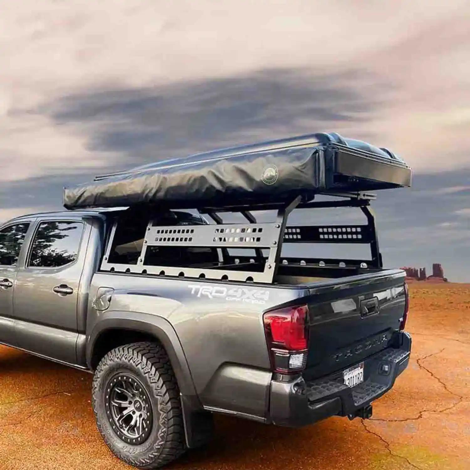 Overland Vehicle Systems Discovery Bed Rack - Mid Size Truck Short Bed - Image 5