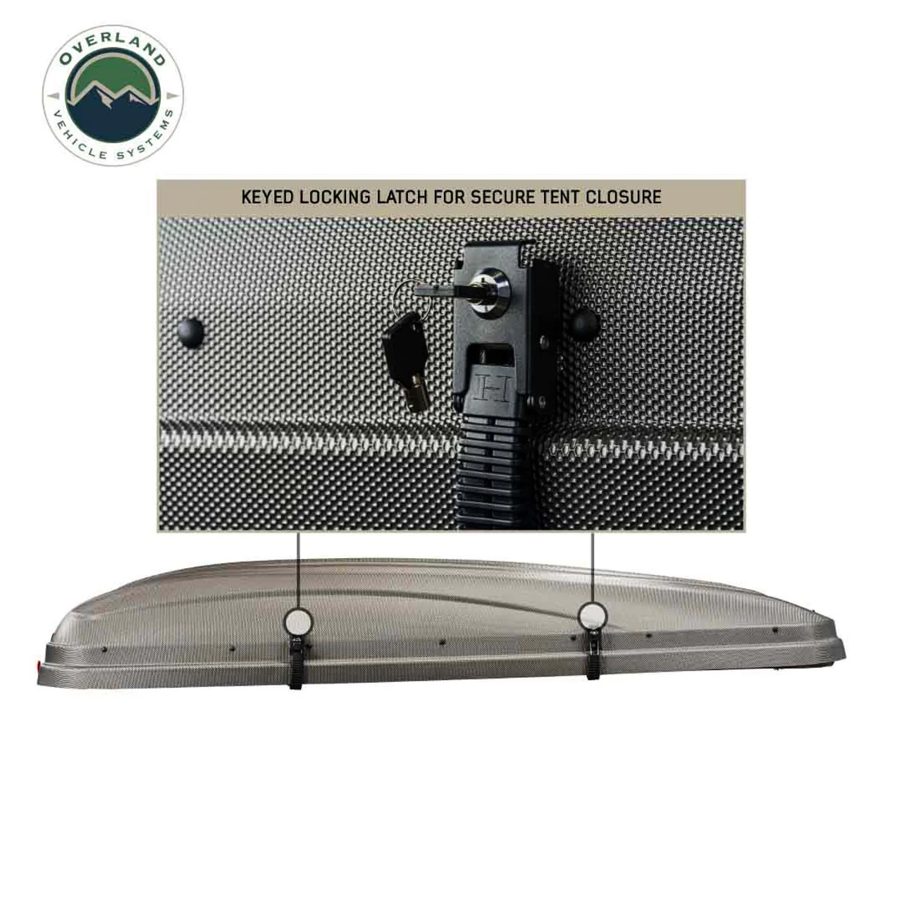 Overland Vehicle Systems HD Bundu Hard Shell Roof Top Tent - Image 9