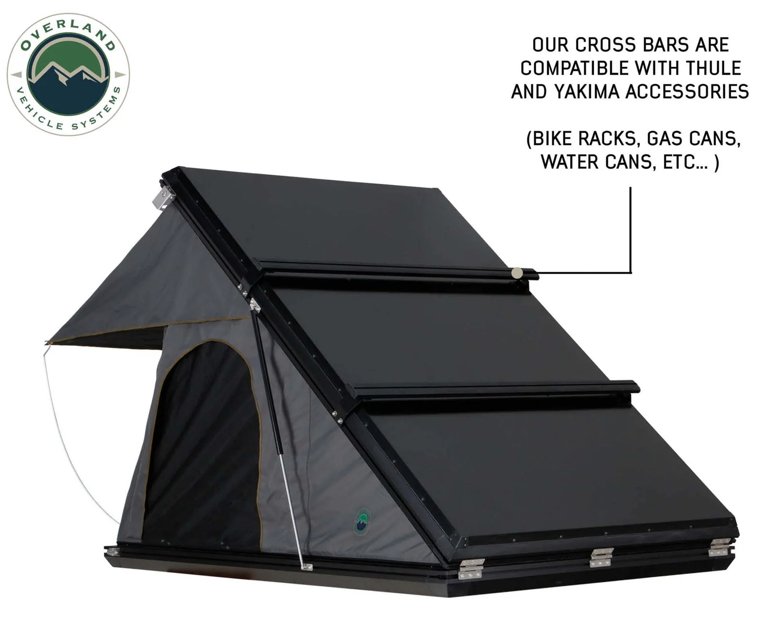 Overland Vehicle Systems Mamba 3 Clam Shell Roof Top Tent - Image 13