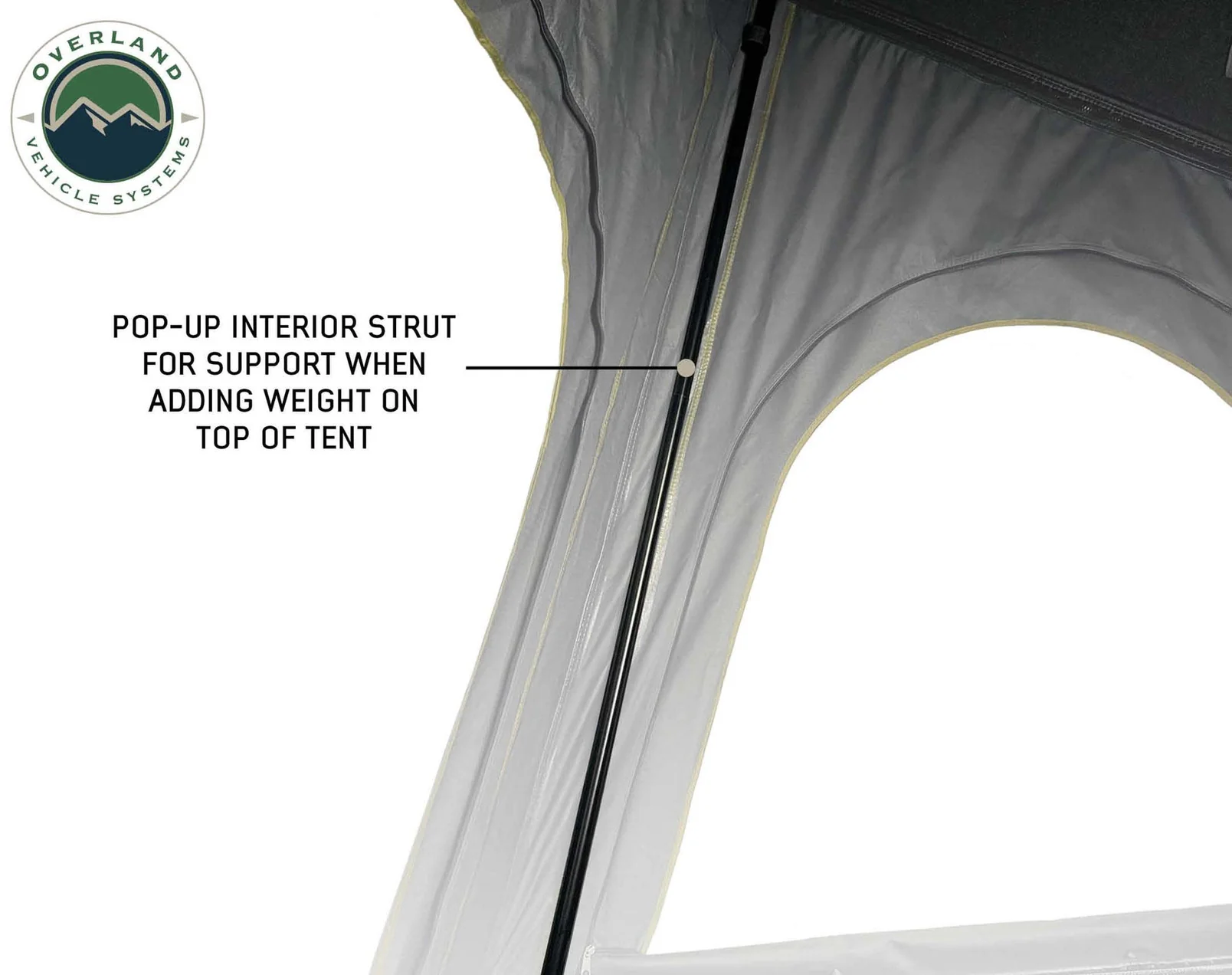 Overland Vehicle Systems Mamba 3 Clam Shell Roof Top Tent - Image 14
