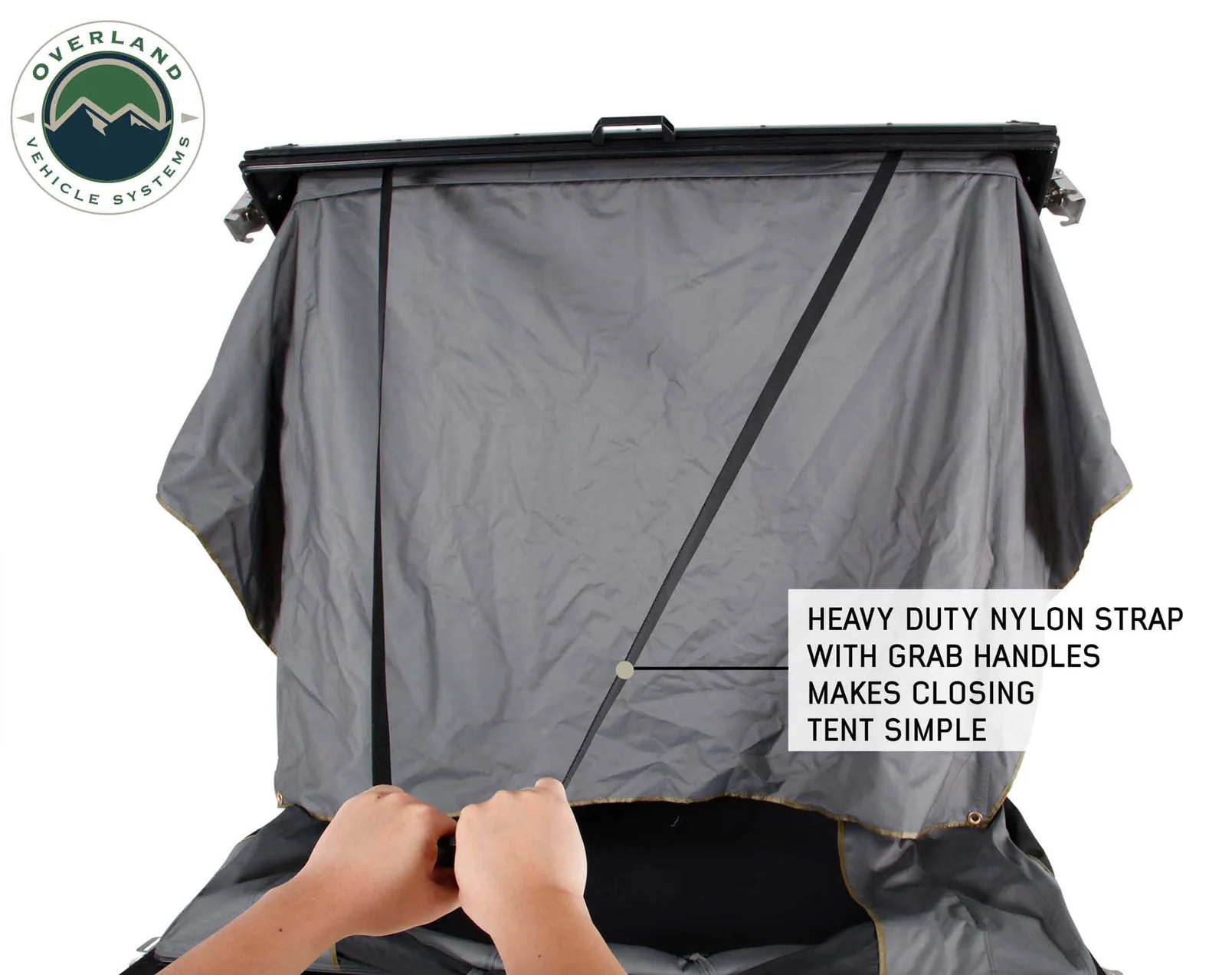 Overland Vehicle Systems Mamba 3 Clam Shell Roof Top Tent - Image 5