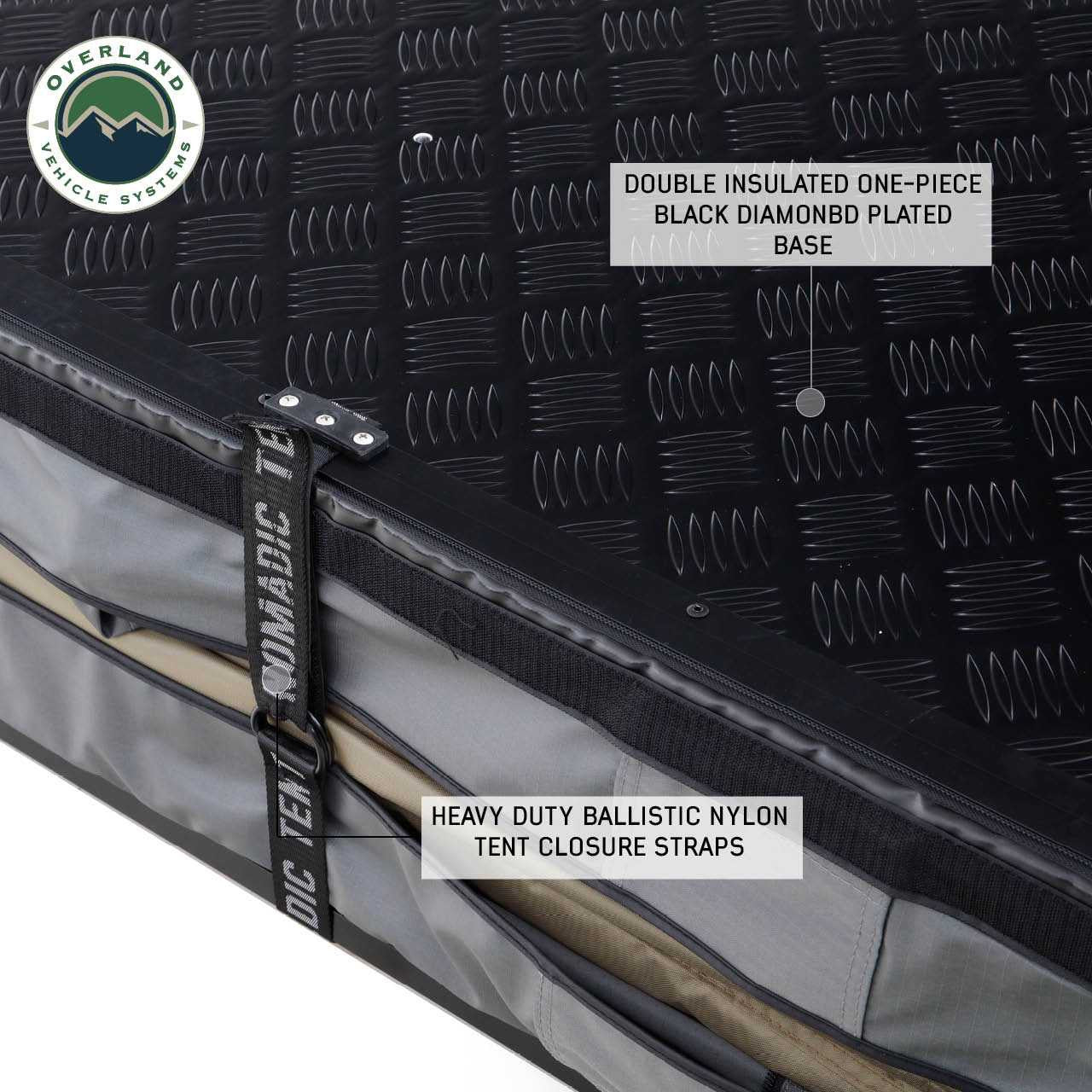 Overland Vehicle Systems Nomadic 2 Extended Roof Top Tent - Image 14
