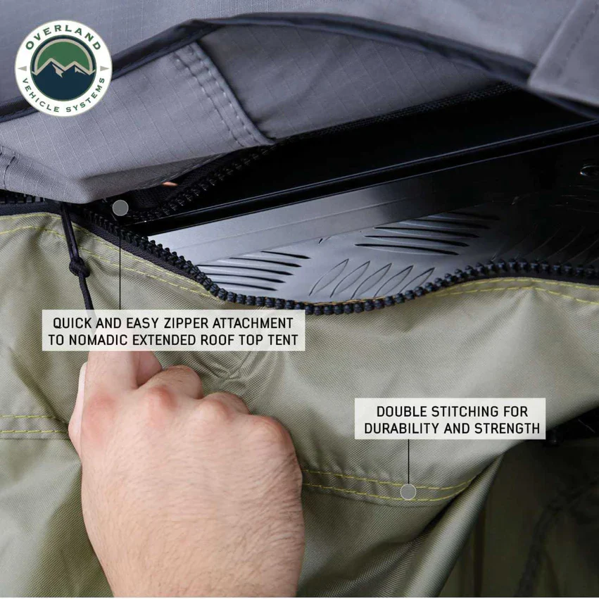 Overland Vehicle Systems Nomadic 2 Extended Roof Top Tent - Image 22
