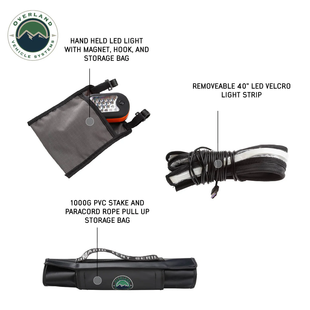 Overland Vehicle Systems Nomadic 2 Extended Roof Top Tent - Image 3