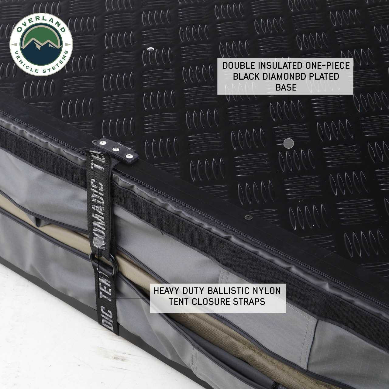 Overland Vehicle Systems Nomadic 2 Standard Roof Top Tent - Image 14