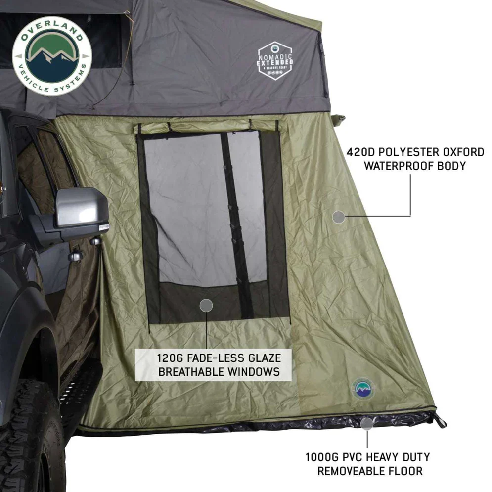 Overland Vehicle Systems Nomadic 3 Extended Roof Top Tent - Image 22