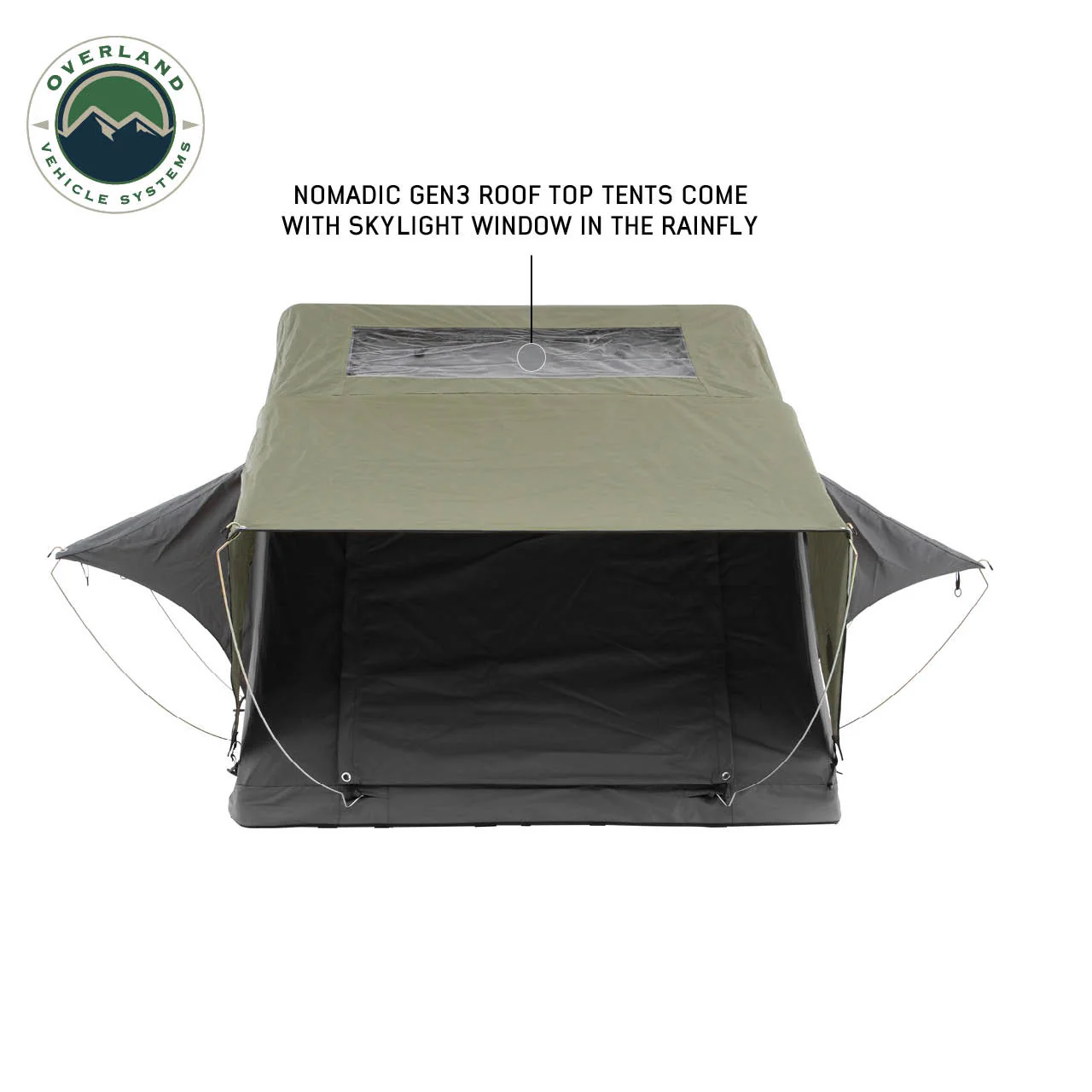 Overland Vehicle Systems Nomadic 4 Extended Roof Top Tent - Image 6