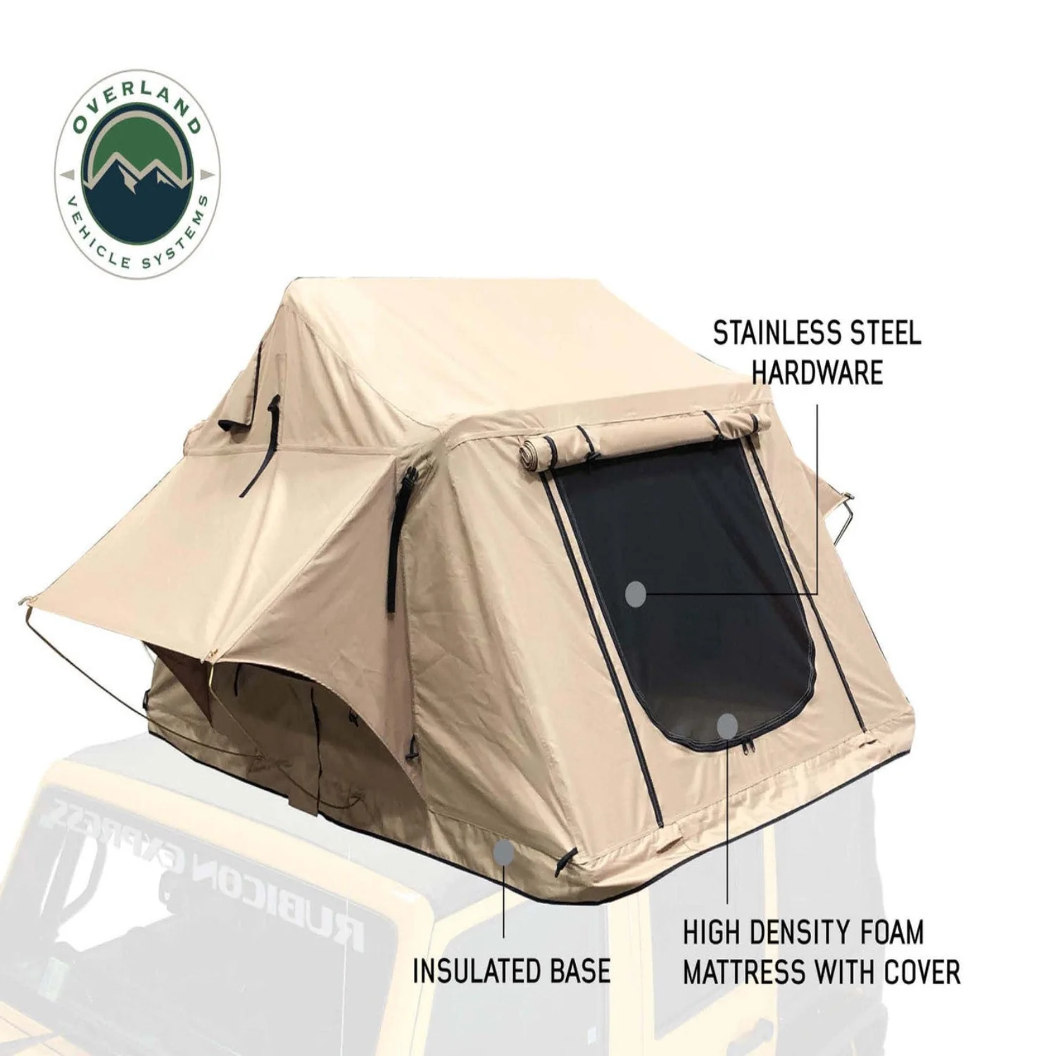 Overland Vehicle Systems TMBK 3 Person Roof Top Tent - Image 8