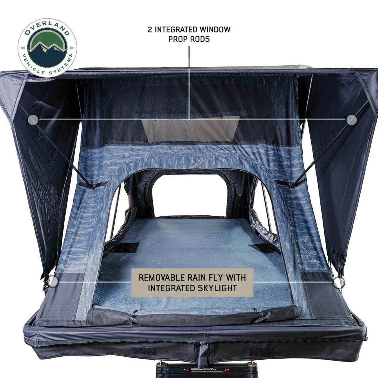 Overland Vehicle Systems XD Sherpa Soft Shell Roof Top Tent - Image 6