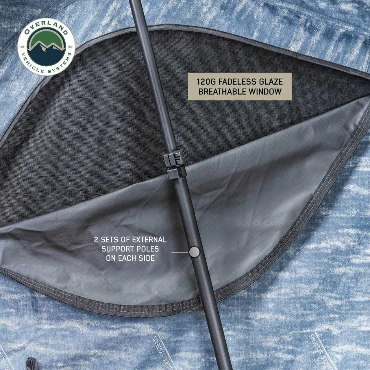 Overland Vehicle Systems XD Sherpa Soft Shell Roof Top Tent - Image 9