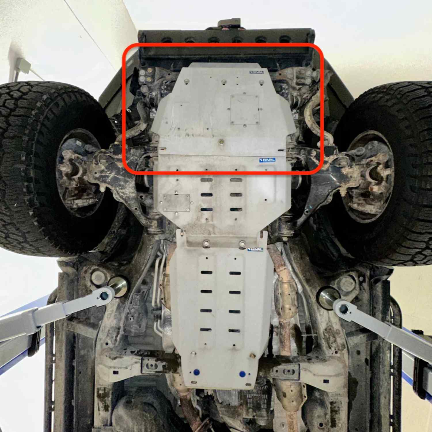 RIVAL Aluminum Engine Skid Plate 2007-2021 Toyota Land Cruiser 200 | Lexus LX570 - Image 3