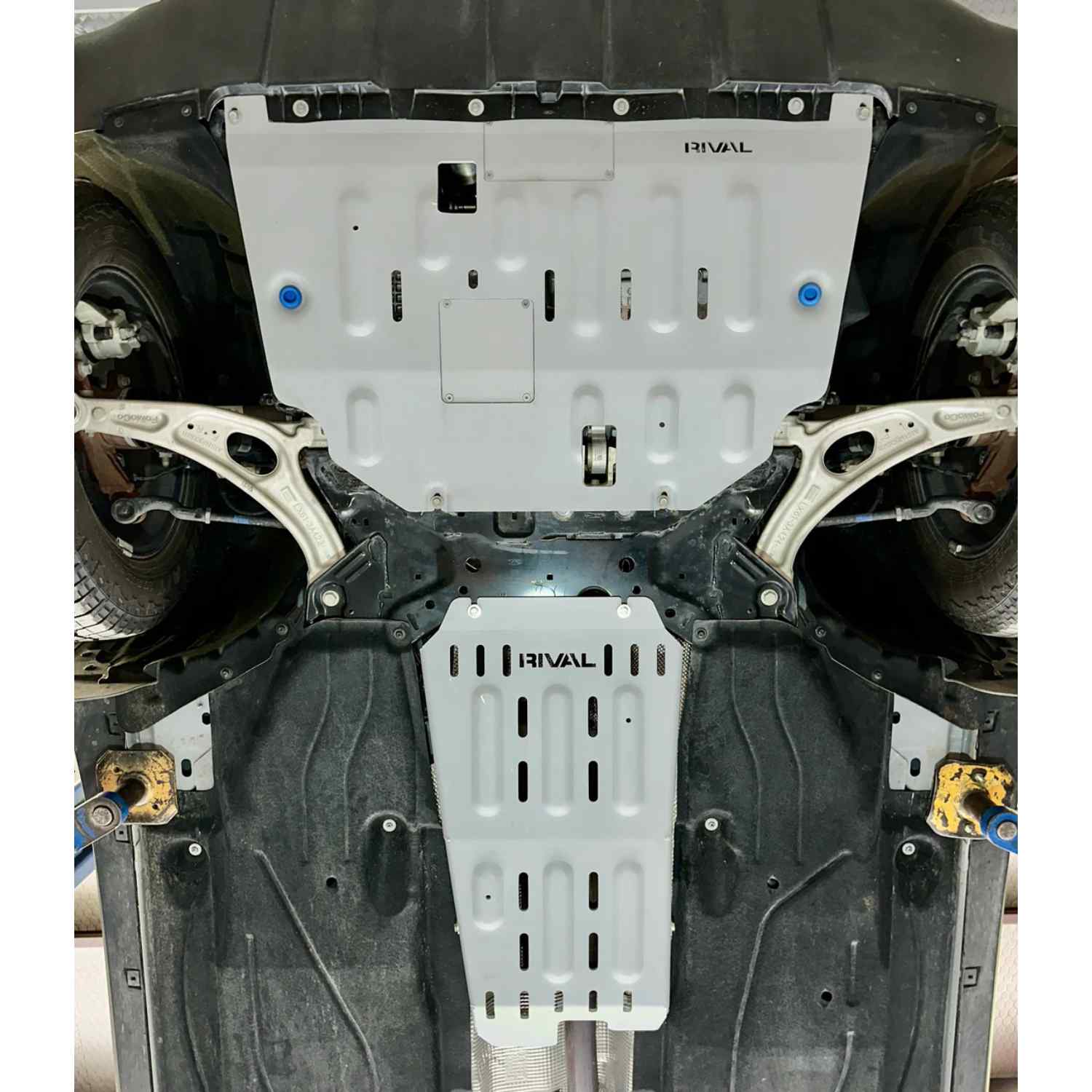 RIVAL Aluminum Catalytic Converter Skid Plate Ford Maverick EcoBoost | Bronco Sport - Image 5