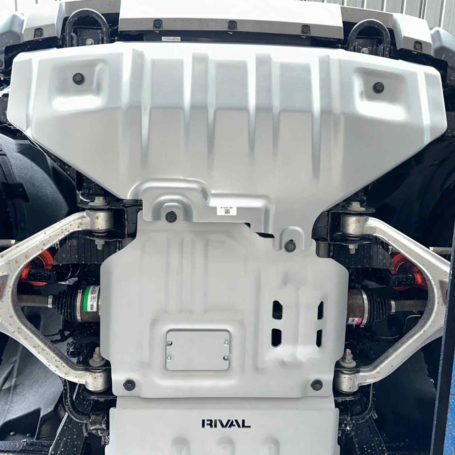 RIVAL Aluminum Engine Skid Plate 2024+ Ford Ranger, Raptor | 2021+ Ford Bronco 2Door 4Door - Image 3