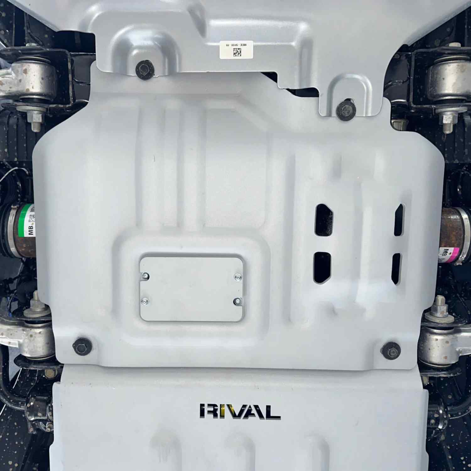 RIVAL Aluminum Engine Skid Plate 2024+ Ford Ranger, Raptor | 2021+ Ford Bronco 2Door 4Door - Image 5