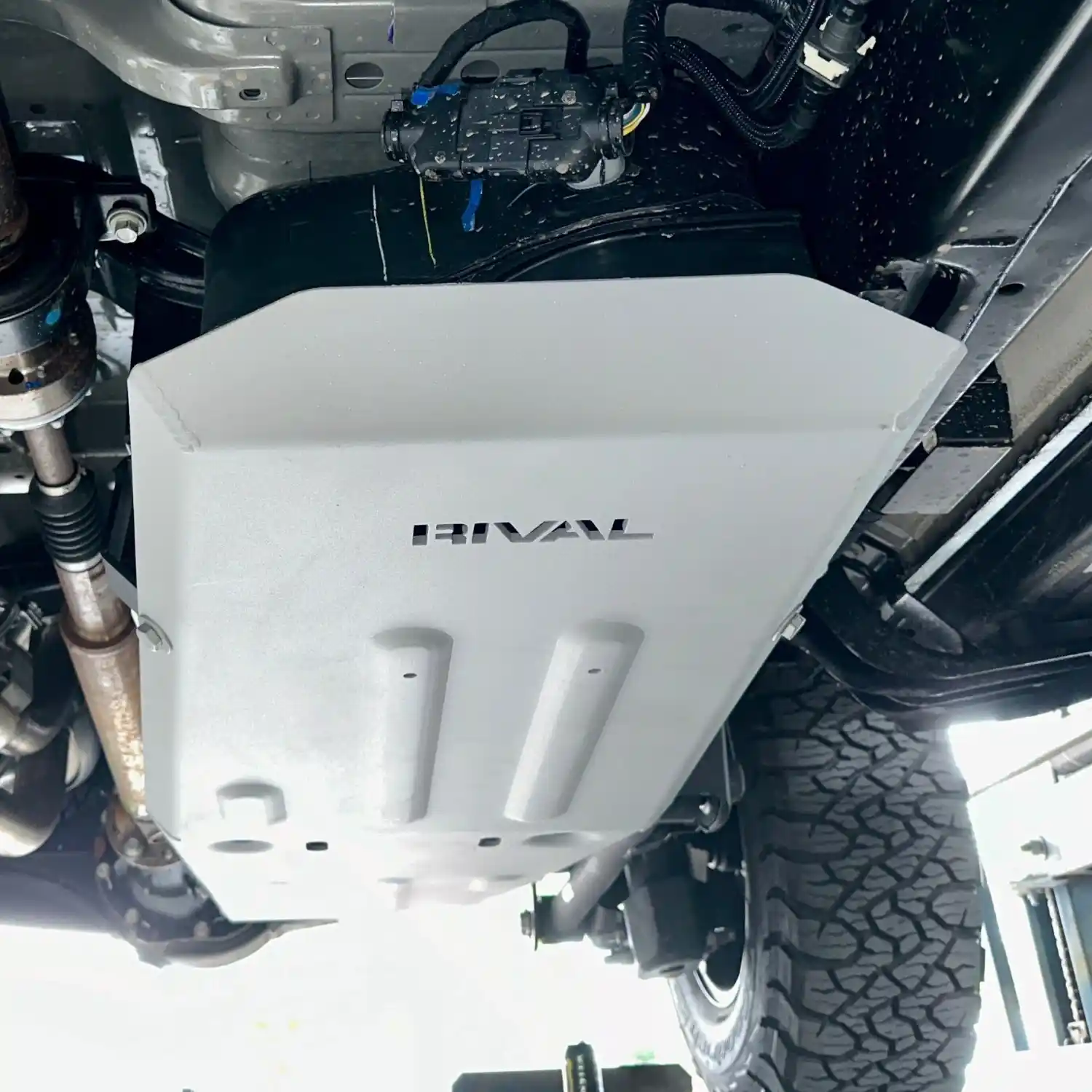 RIVAL Aluminum Gas Tank Skid Plate | 2024+ Ford Ranger Raptor - Image 11