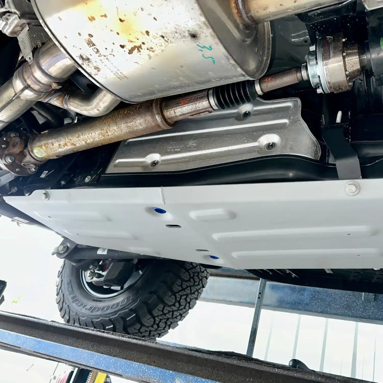 RIVAL Aluminum Gas Tank Skid Plate | 2024+ Ford Ranger Raptor - Image 12