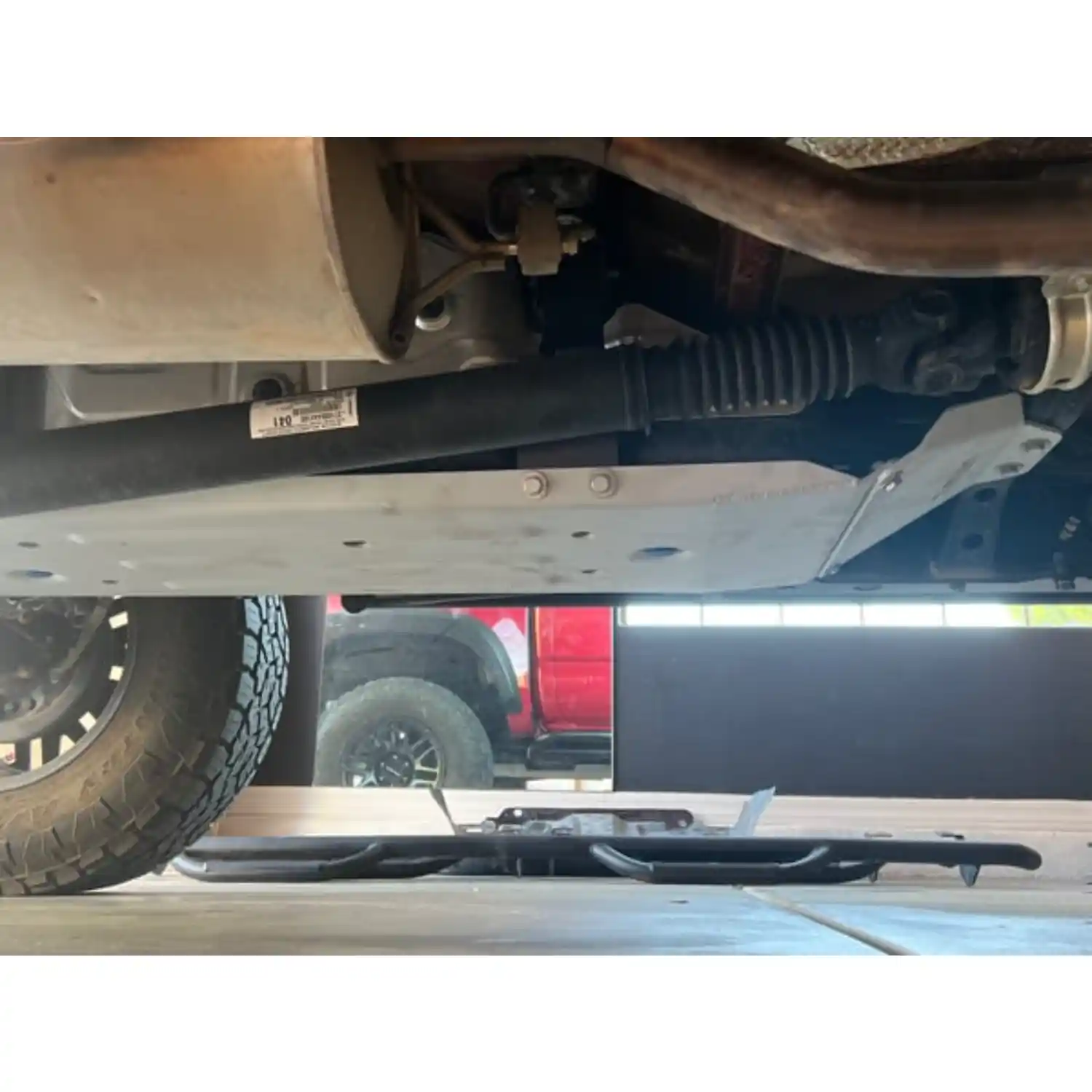 RIVAL Aluminum Gas Tank Skid Plate |Tacoma 5ft Bed 2016-23 - Image 3