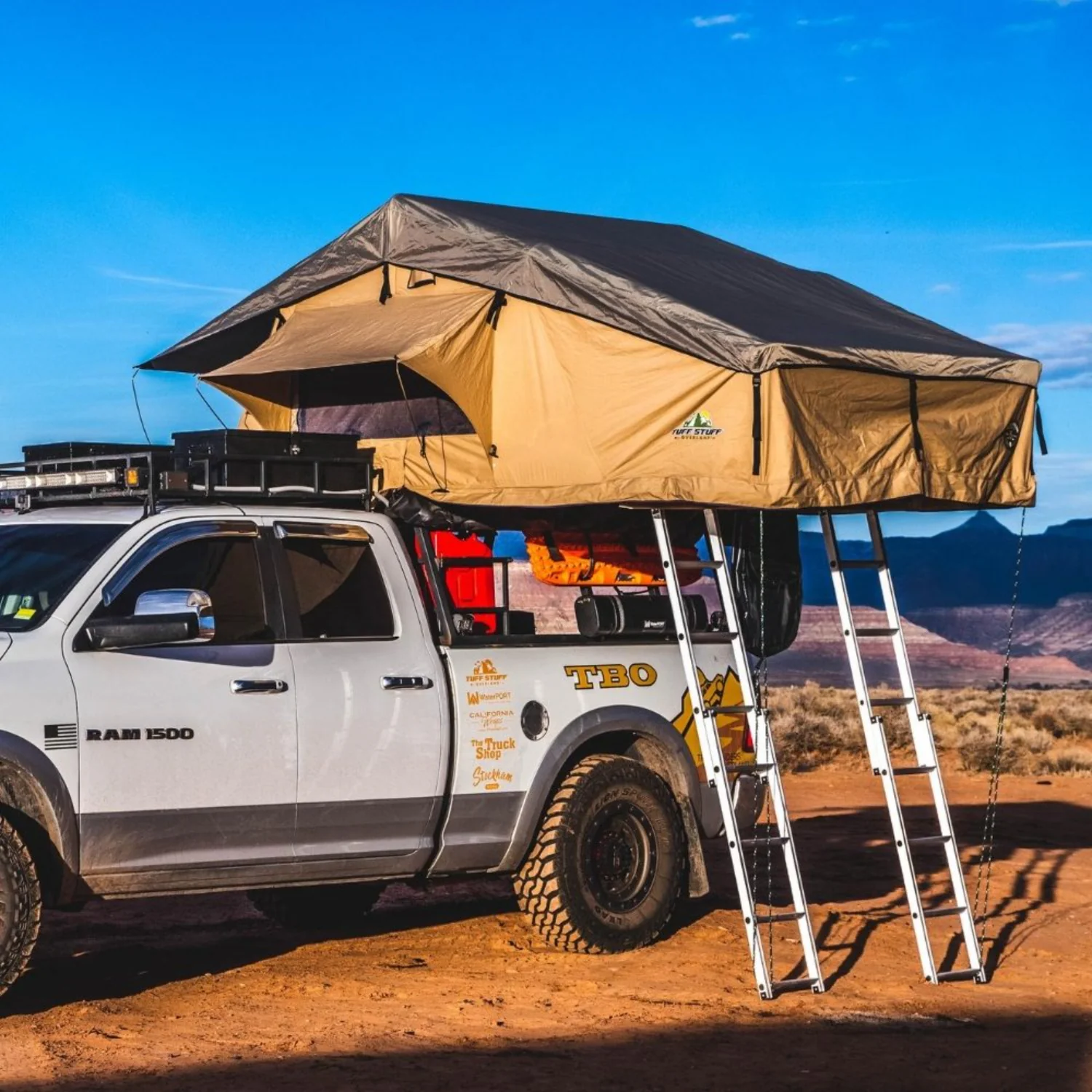 Tuff Stuff Elite Roof Top Tent with Annex for 5 Persons - Image 8