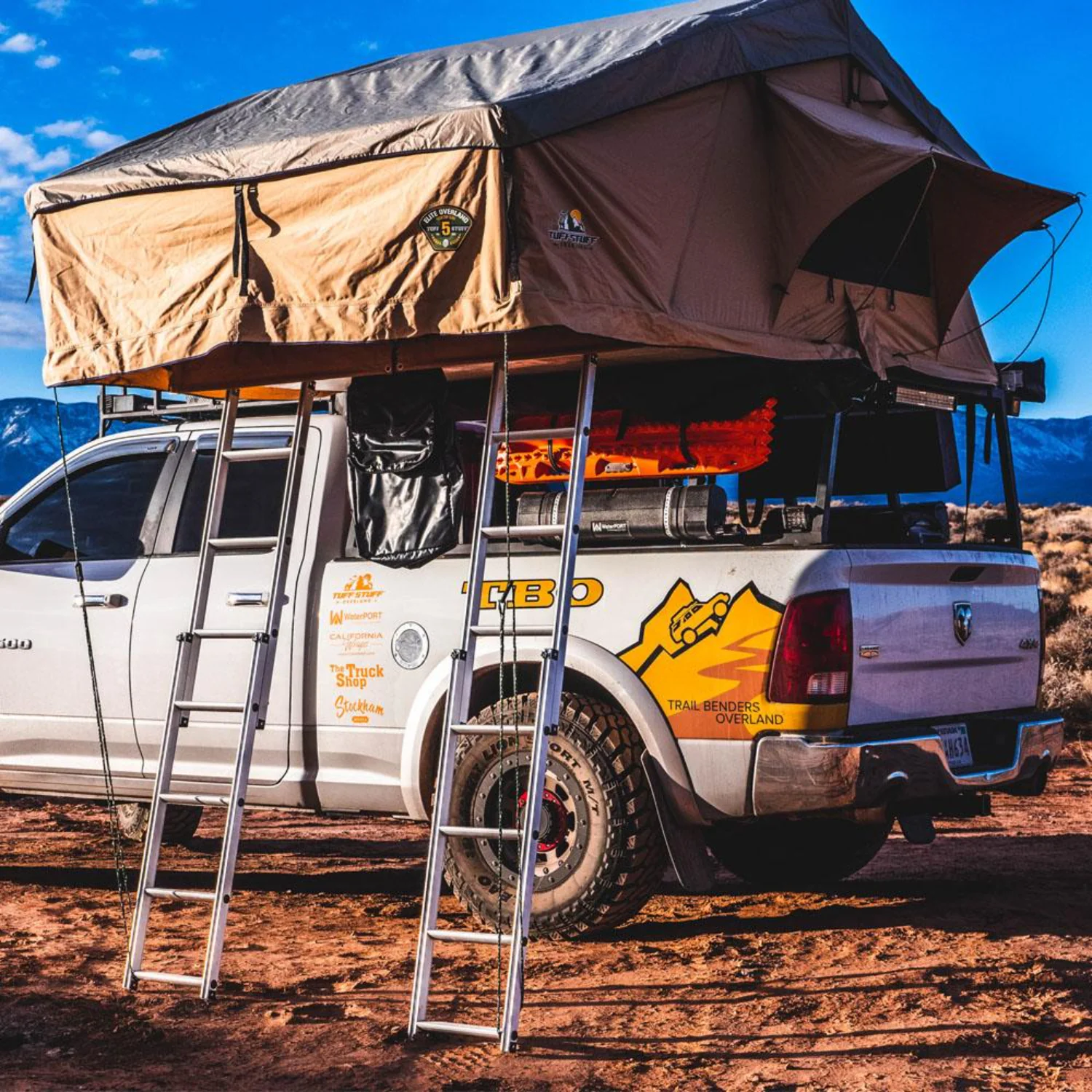 Tuff Stuff Elite Roof Top Tent with Annex for 5 Persons - Image 9