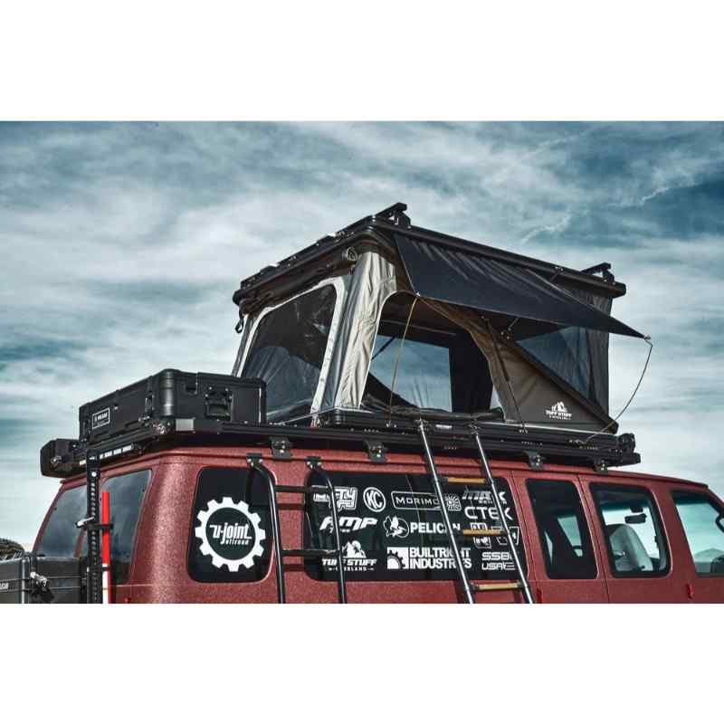 Tuff Stuff Overland Alpine Aluminum Shell Roof Top Tent - Image 4