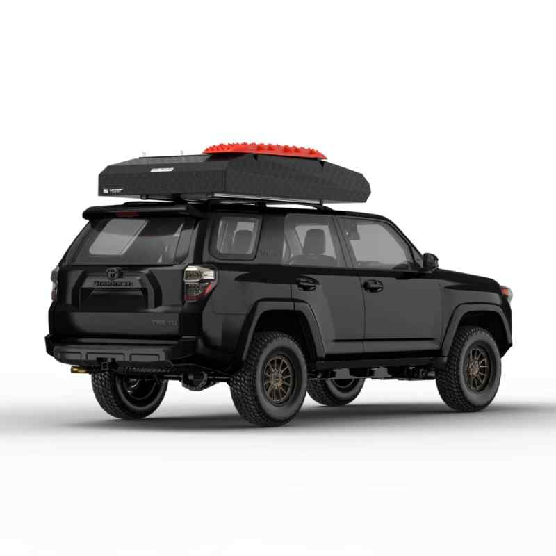Tuff Stuff® Overland Stealth Black Ops Series Aluminum- 3 Persons Hard Shell Roof Top Tent - Image 3