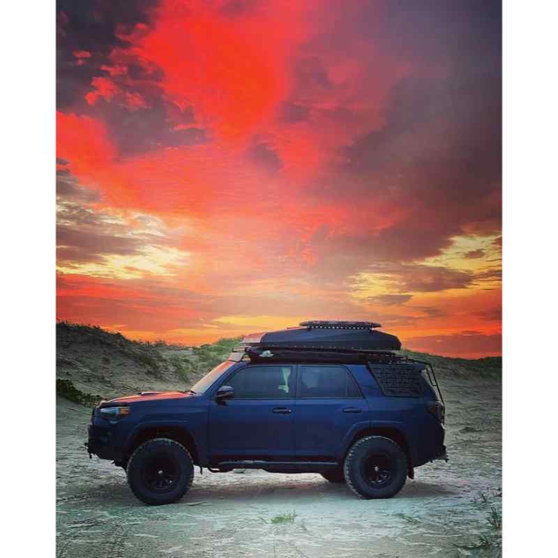 Tuff Stuff® Overland Stealth Black Ops Series Aluminum- 3 Persons Hard Shell Roof Top Tent - Image 5